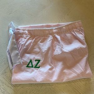 Boxercraft Pink and White Striped Pajama Shorts